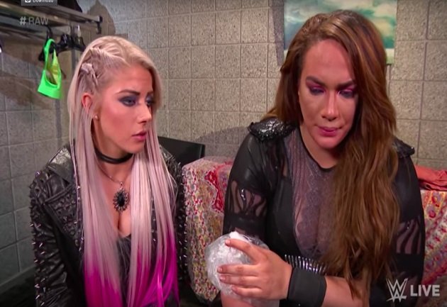 Modellini WWE Mattel Nia Jax & Alexa Bliss Battle Pack