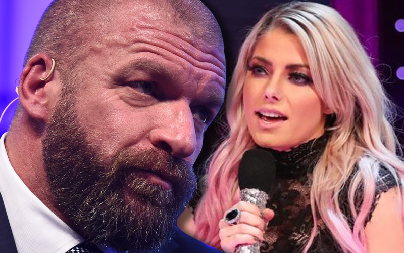 Alexa Bliss on Triple H not like her
