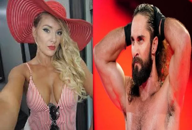 Lacey Evans and Seth Rollins