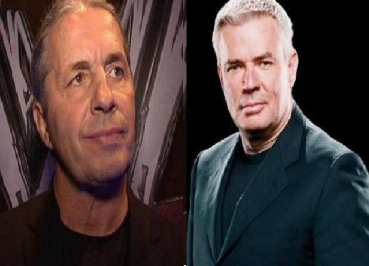 Bret Hart and Eric Bischoff