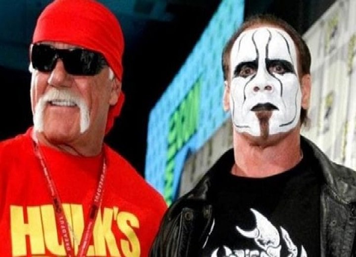 Hulk Hogan and Sting