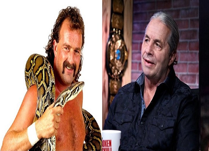 Jake Robert and Bret Hart