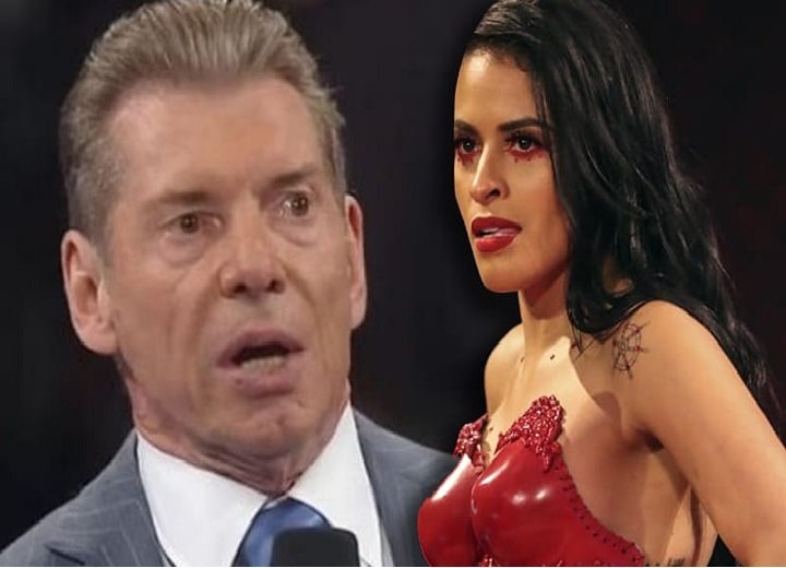 Zelina Vega and Vince McMahon