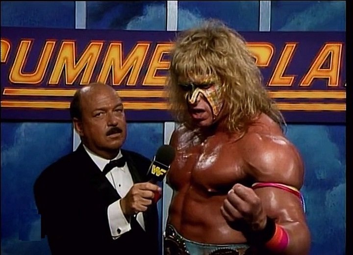 Mean Gene interviews Ultimate Warrior