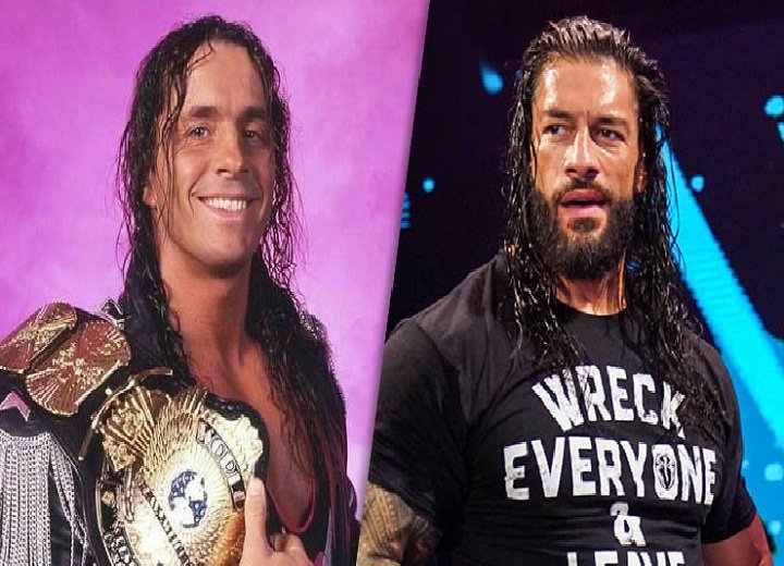 Roman Reigns and Bret Hart