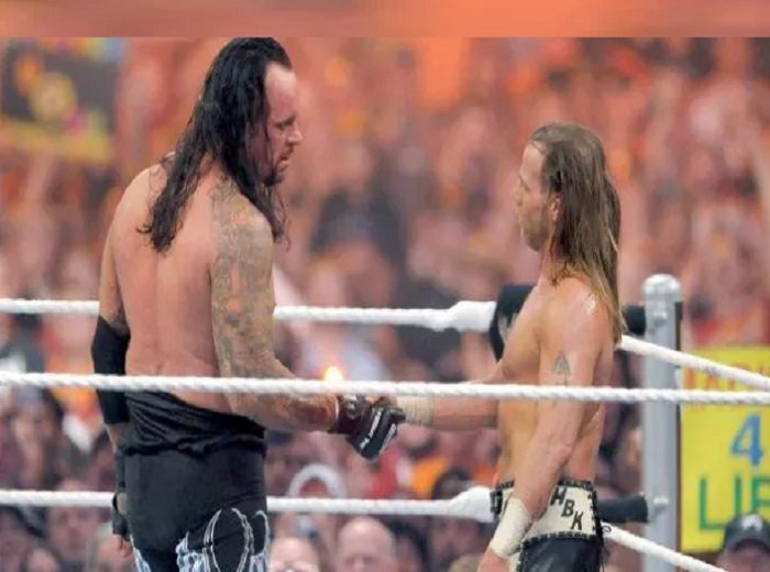 undertaker and shaun michaels