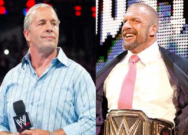 bret hart and Tripple H