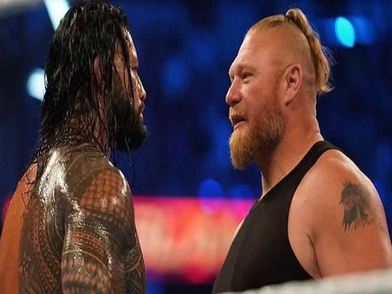 brock lesnar and roman reigns