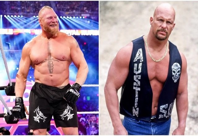lesnar vs steve austin
