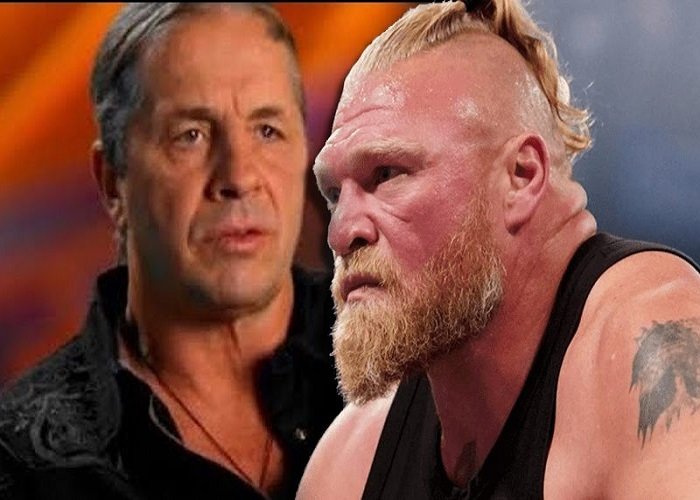 bret hart and brock lesnar